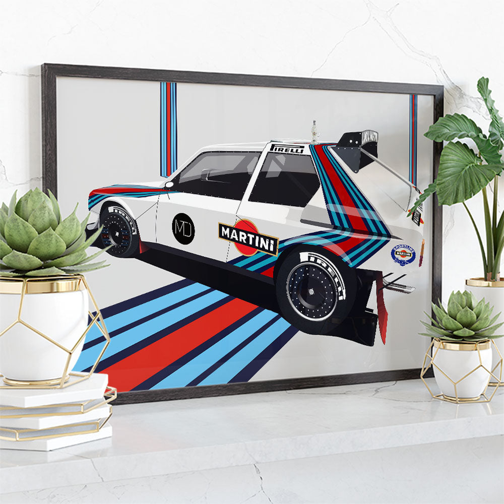 Lancia Delta Poster