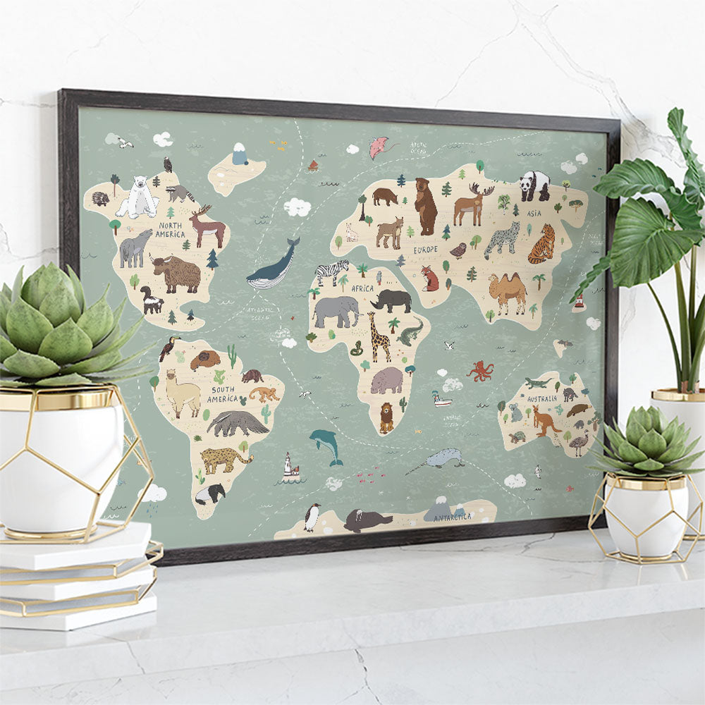 Animal World Poster