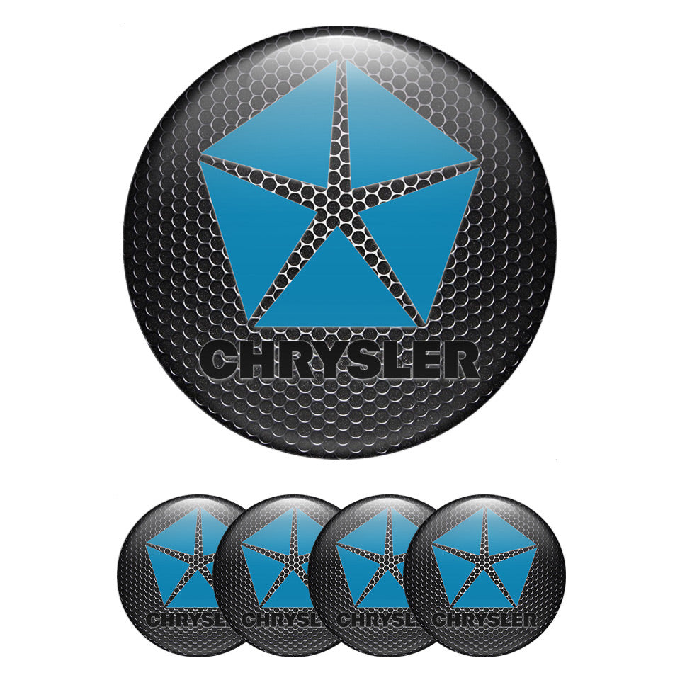 CHRYSLER Domed Emblems for Center Caps