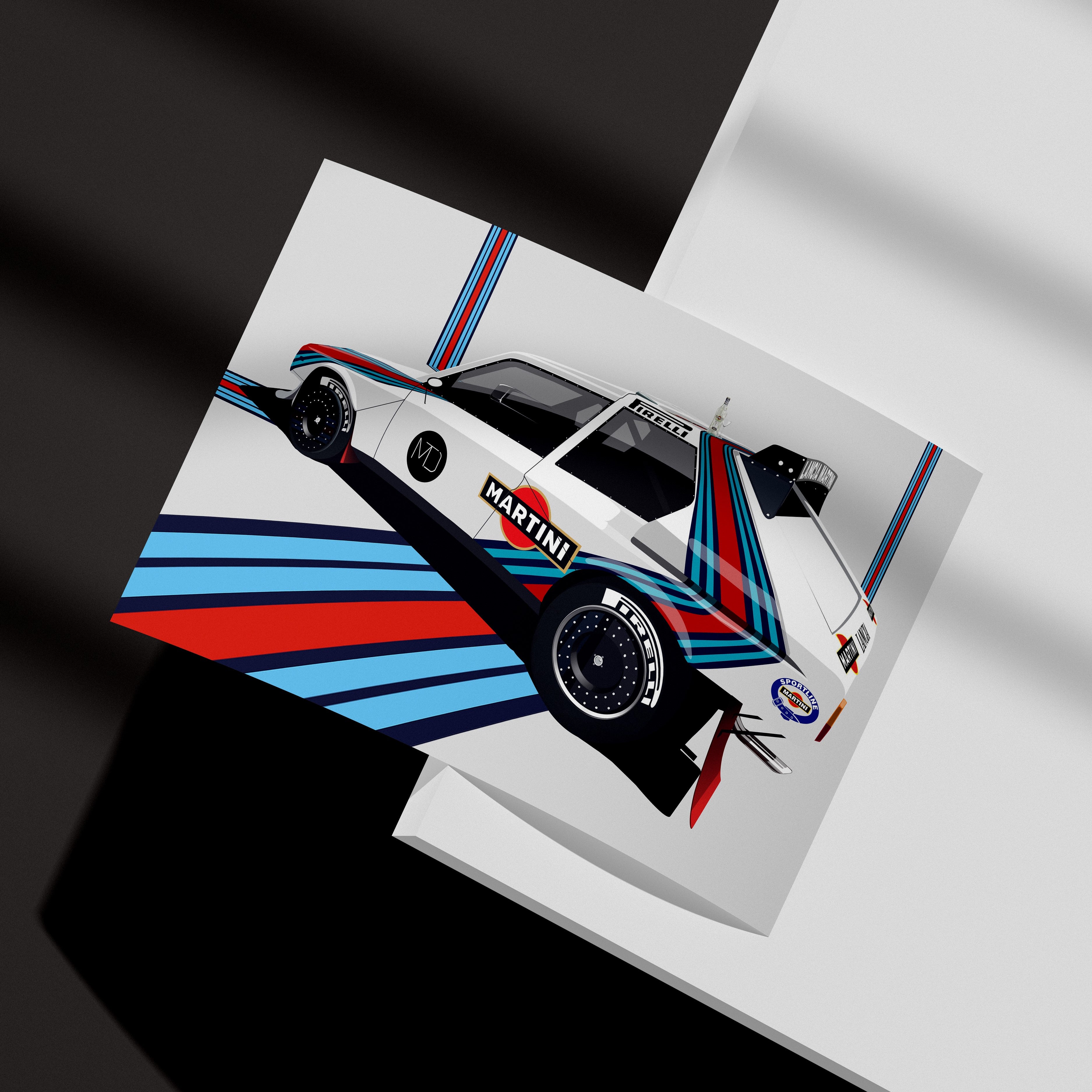 Lancia Delta Poster