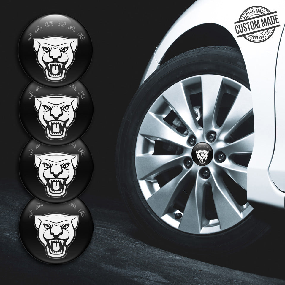 JAGUAR Domed Emblems for Center Caps