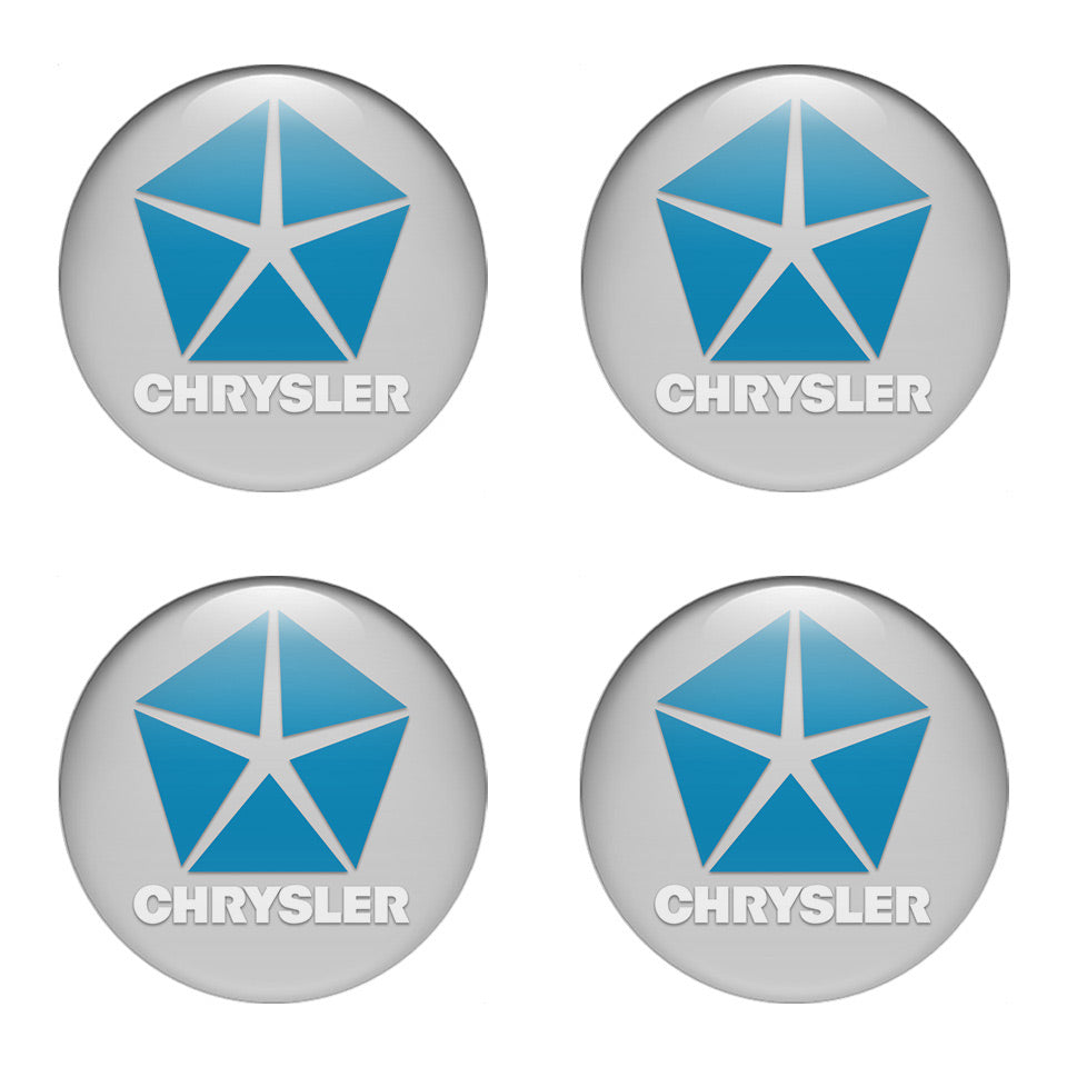 CHRYSLER Domed Emblems for Center Caps