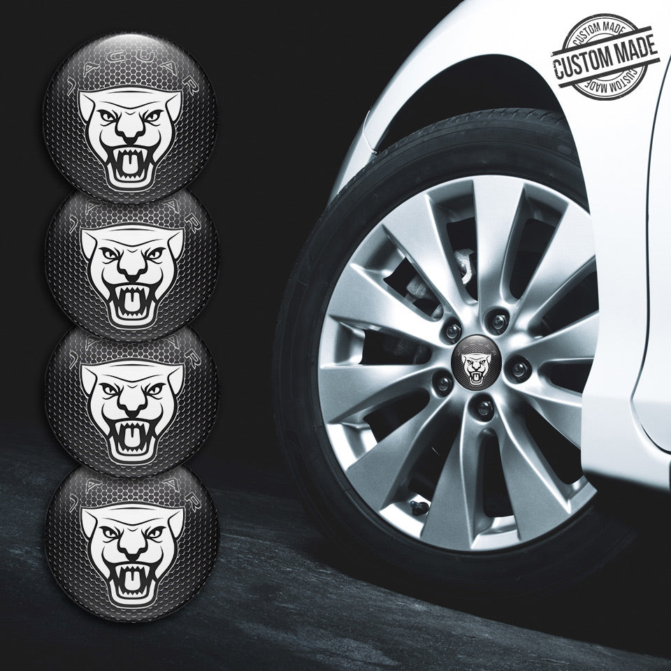 JAGUAR Domed Emblems for Center Caps