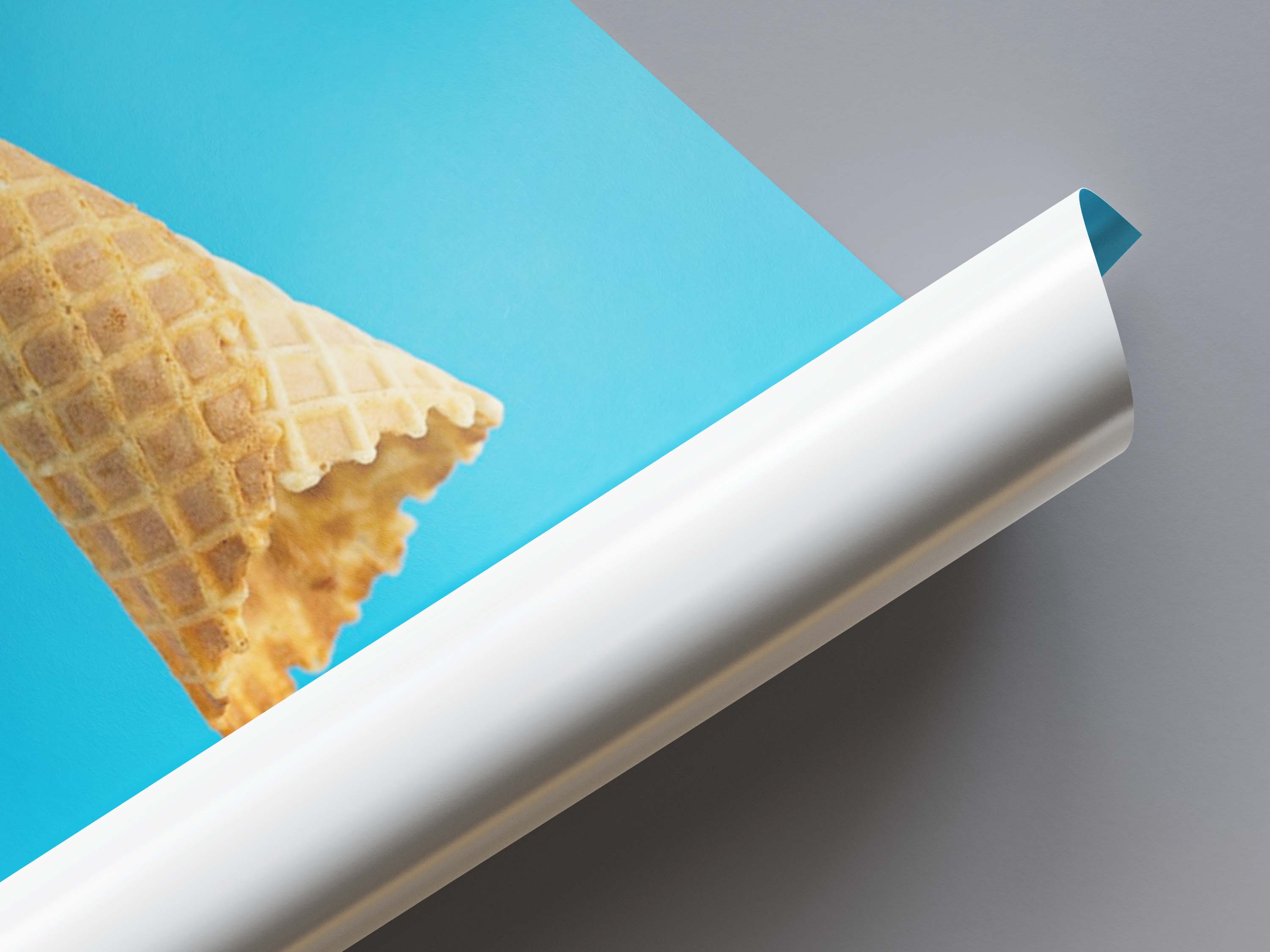 Ice Cream Cone Poster