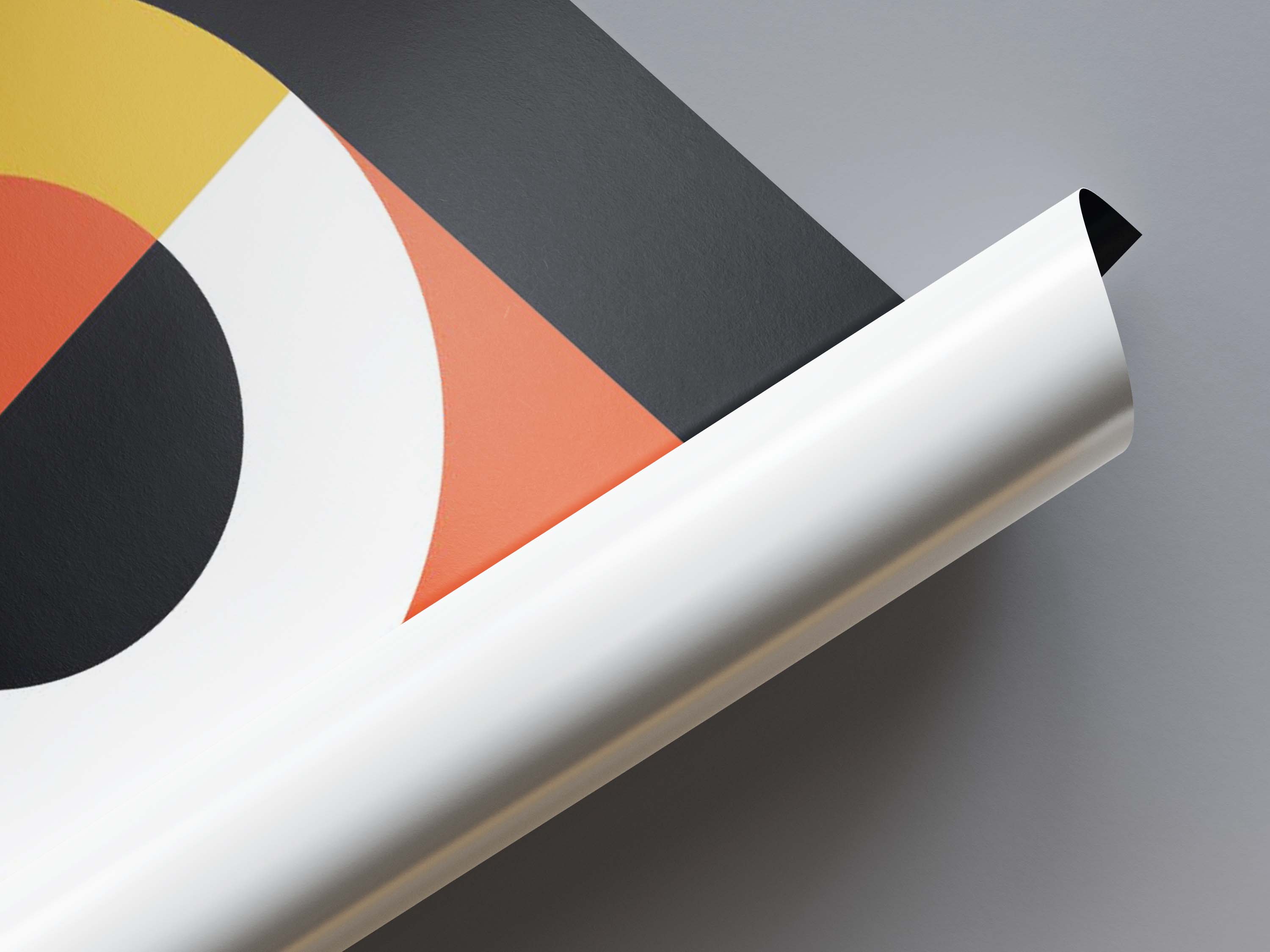 Chromatic Balance BAUHAUS Poster