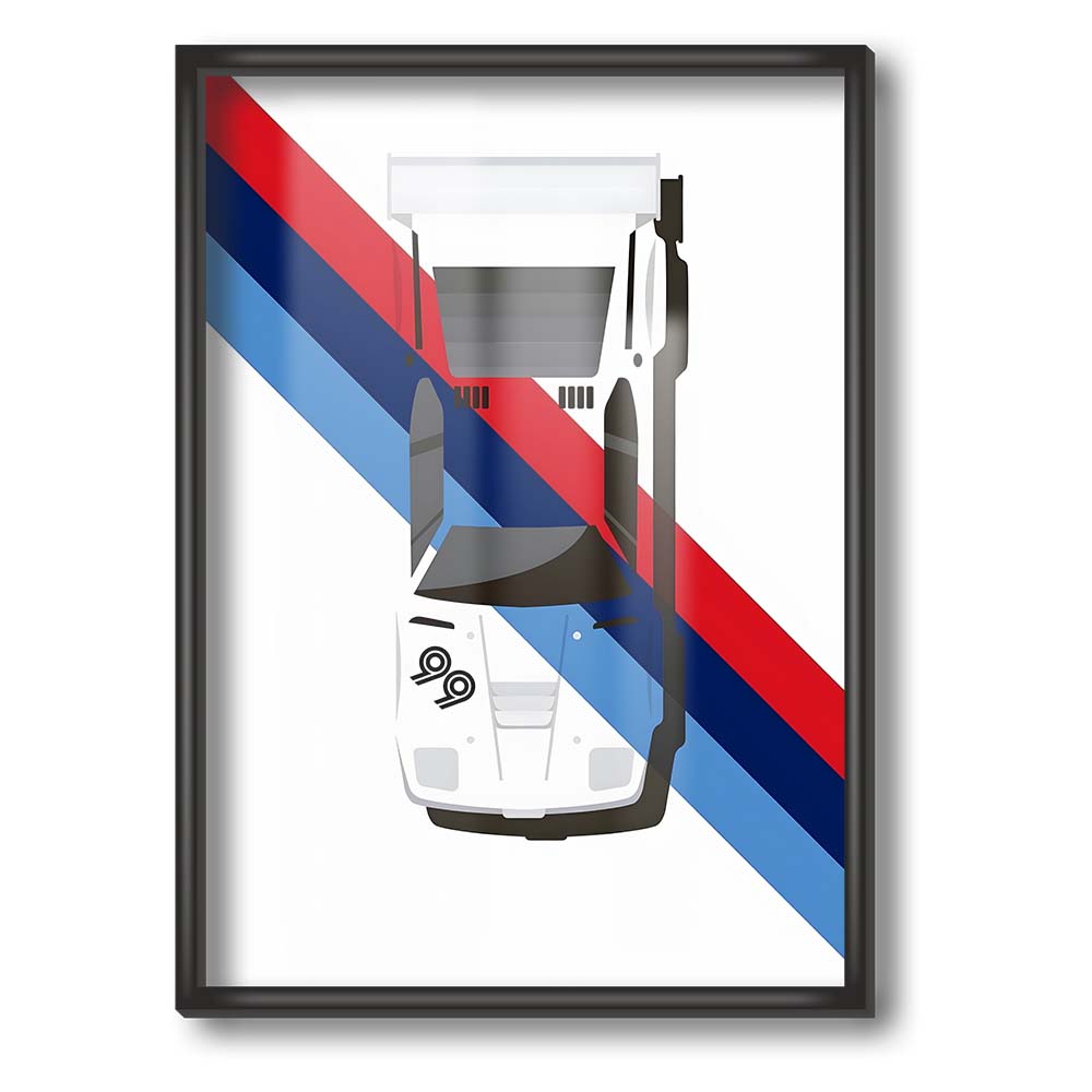 BMW M1 1978 POSTER