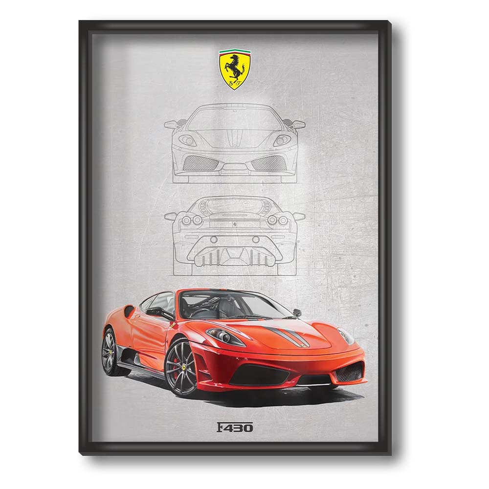 Ferrari 430 Poster