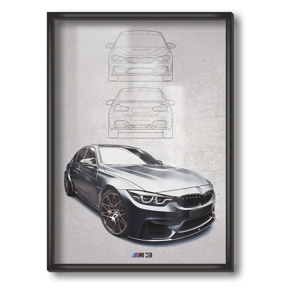 BMW M3 Poster