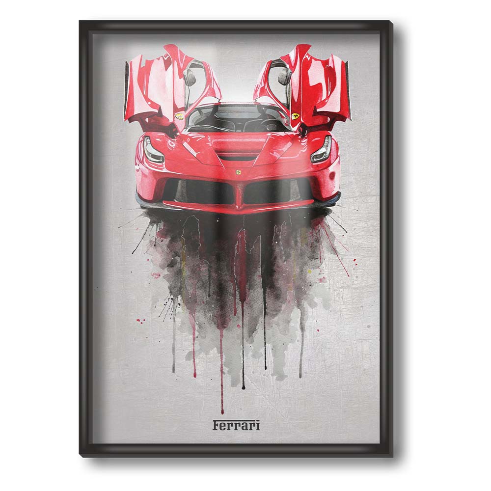 FERRARI SPLASH Poster