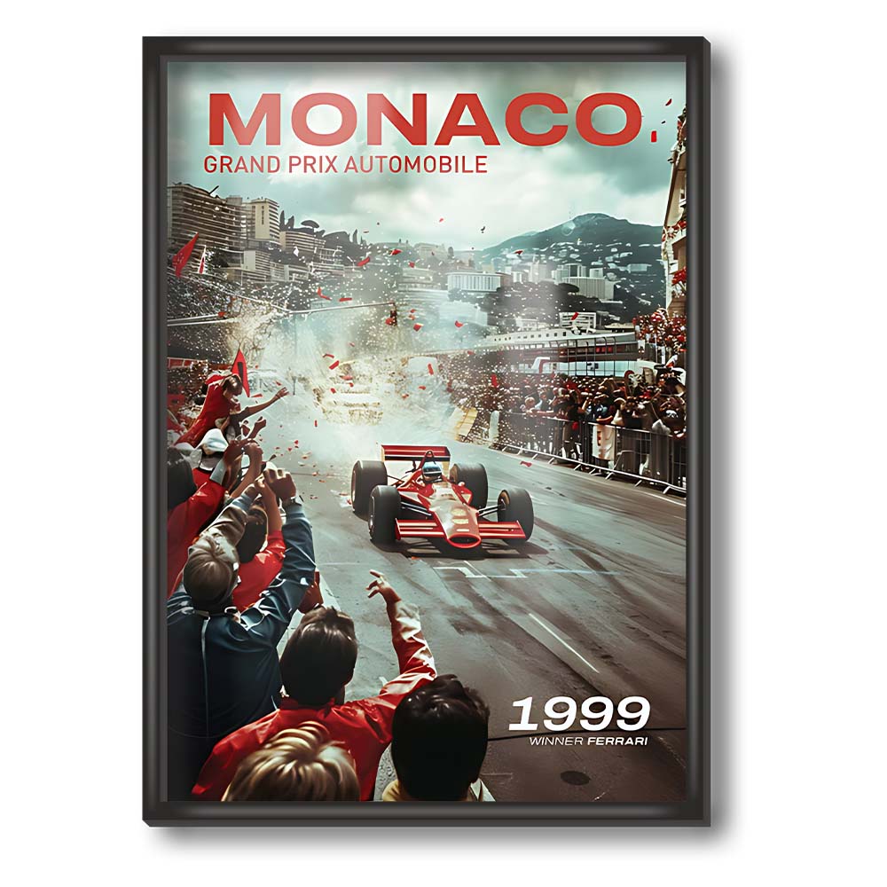 Monaco Grand Prix 1999 Poster