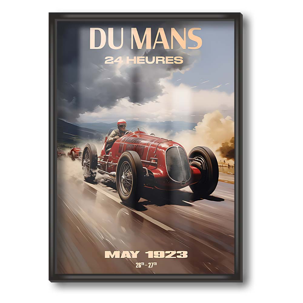 Du Mans 24 Heures Poster