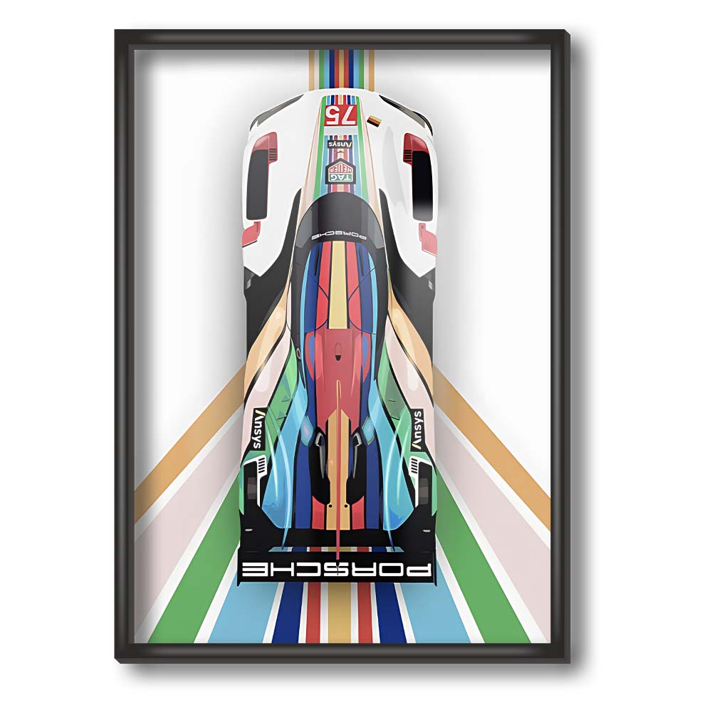 Porsche 75 Poster