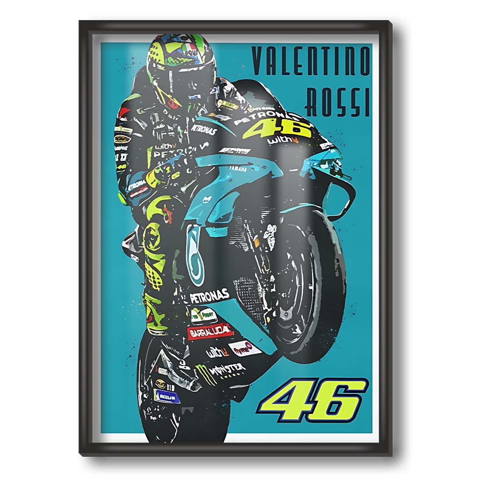 Valentino Rossi 46 Poster