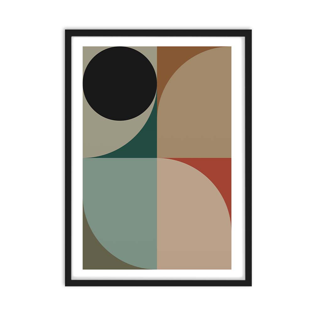 Abstract Constructs BAUHAUS Poster