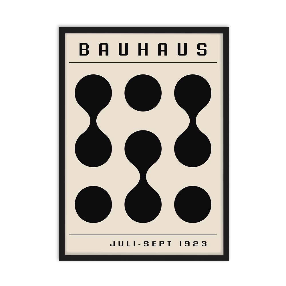 Radiant Abstraction BAUHAUS Poster