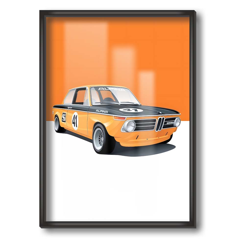 BMW 2002 Alpina Poster