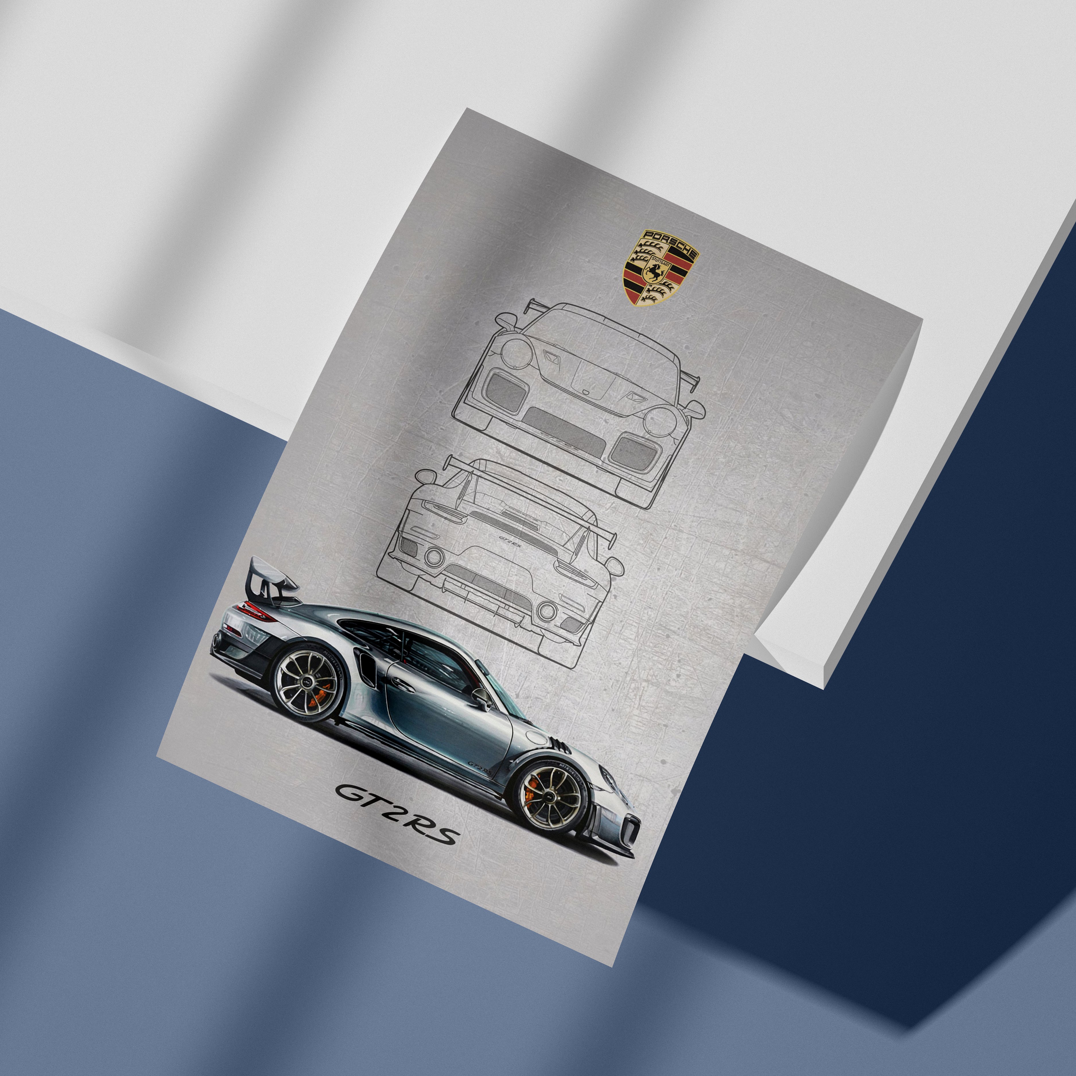 PORSCHE GT2 RS POSTER