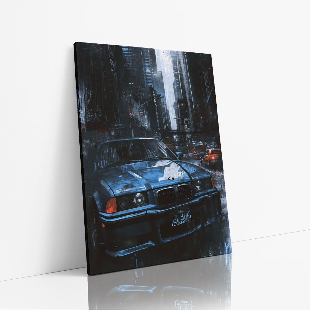 Mysterious BMW Drawing Canvas