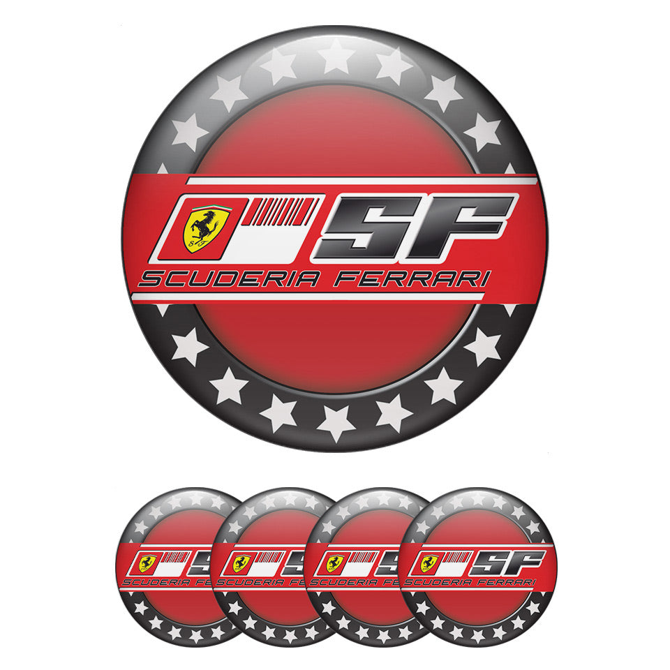 FERRARI Domed Emblems for Center Caps39