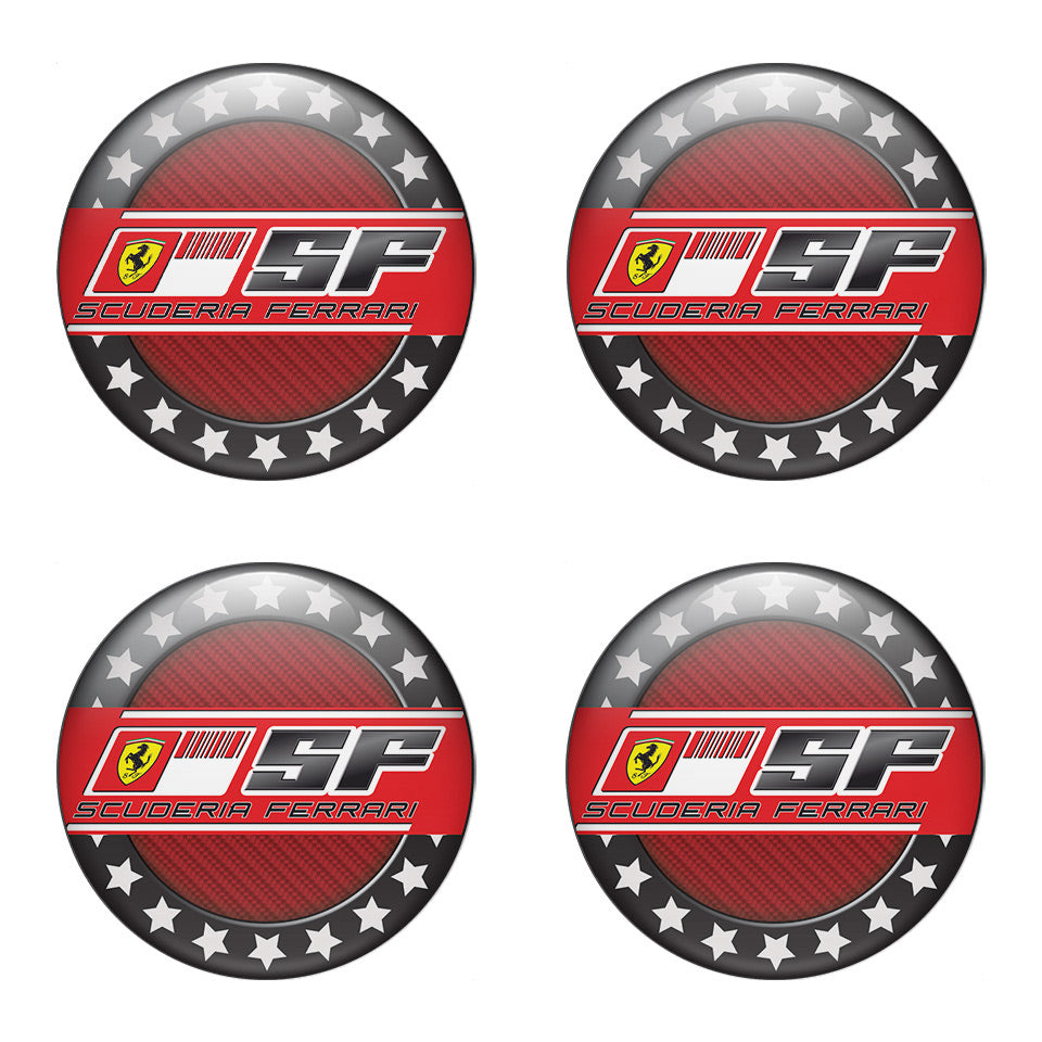 FERRARI Domed Emblems for Center Caps48