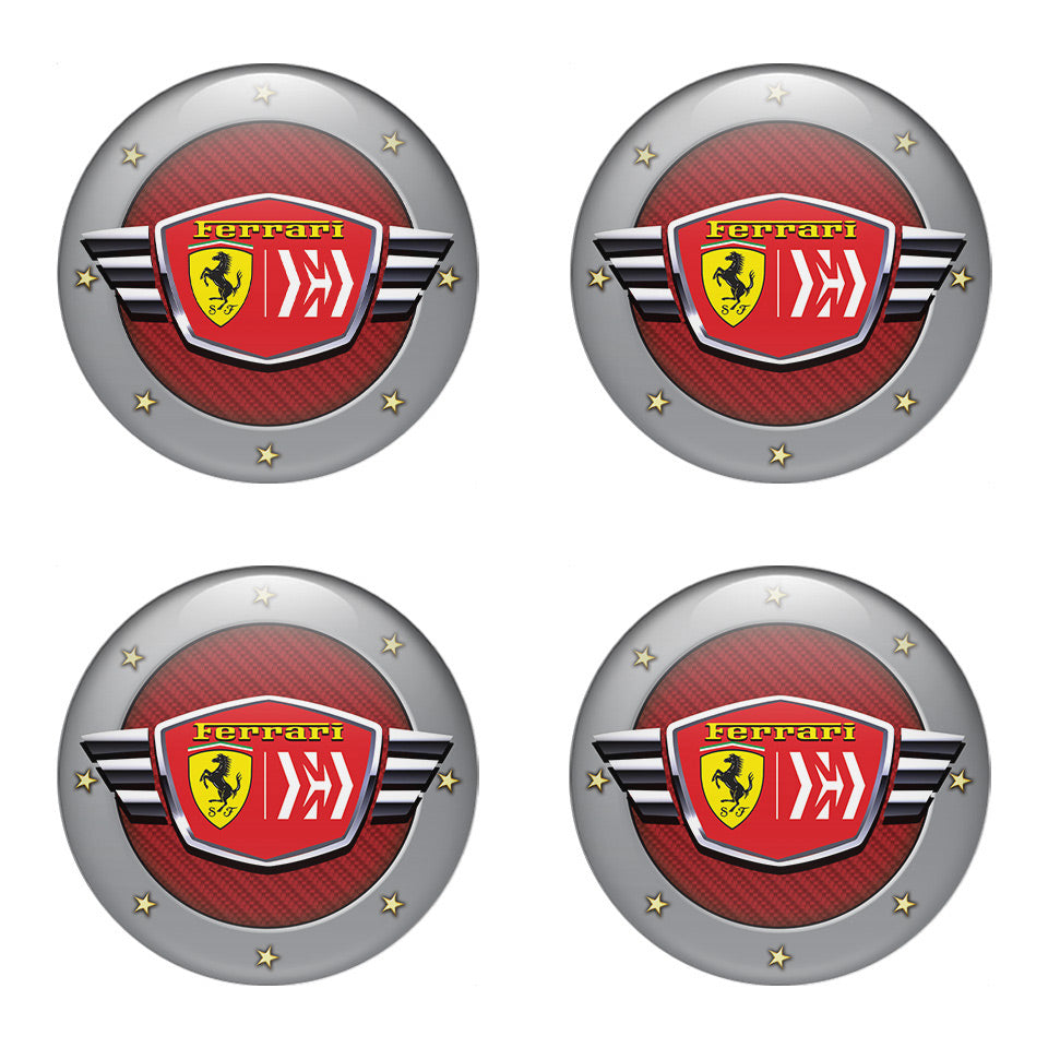 FERRARI Domed Emblems for Center Caps9