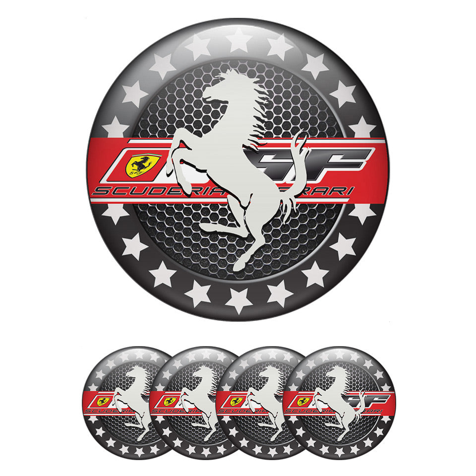 FERRARI Emblems for Wheel Center Caps71