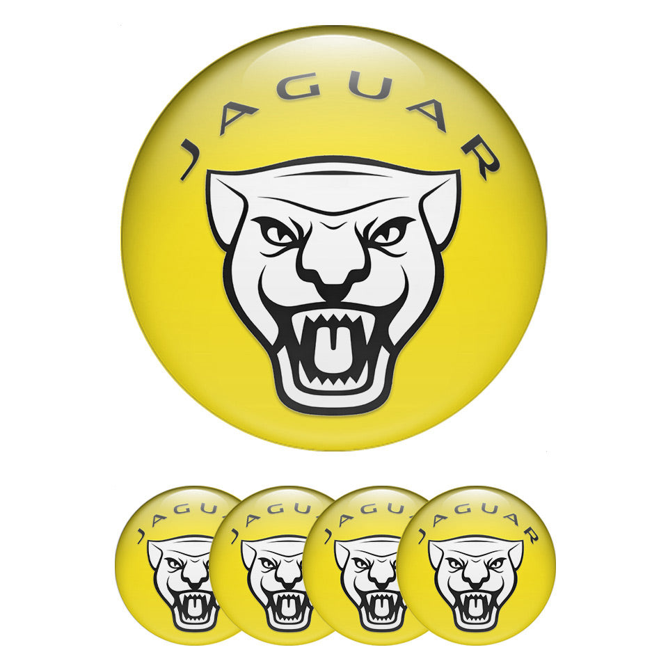 JAGUAR Domed Emblems for Center Caps54