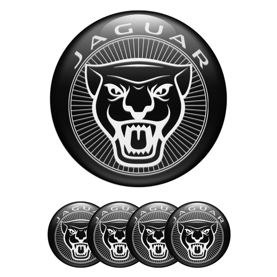 JAGUAR Domed Emblems for Center Caps78