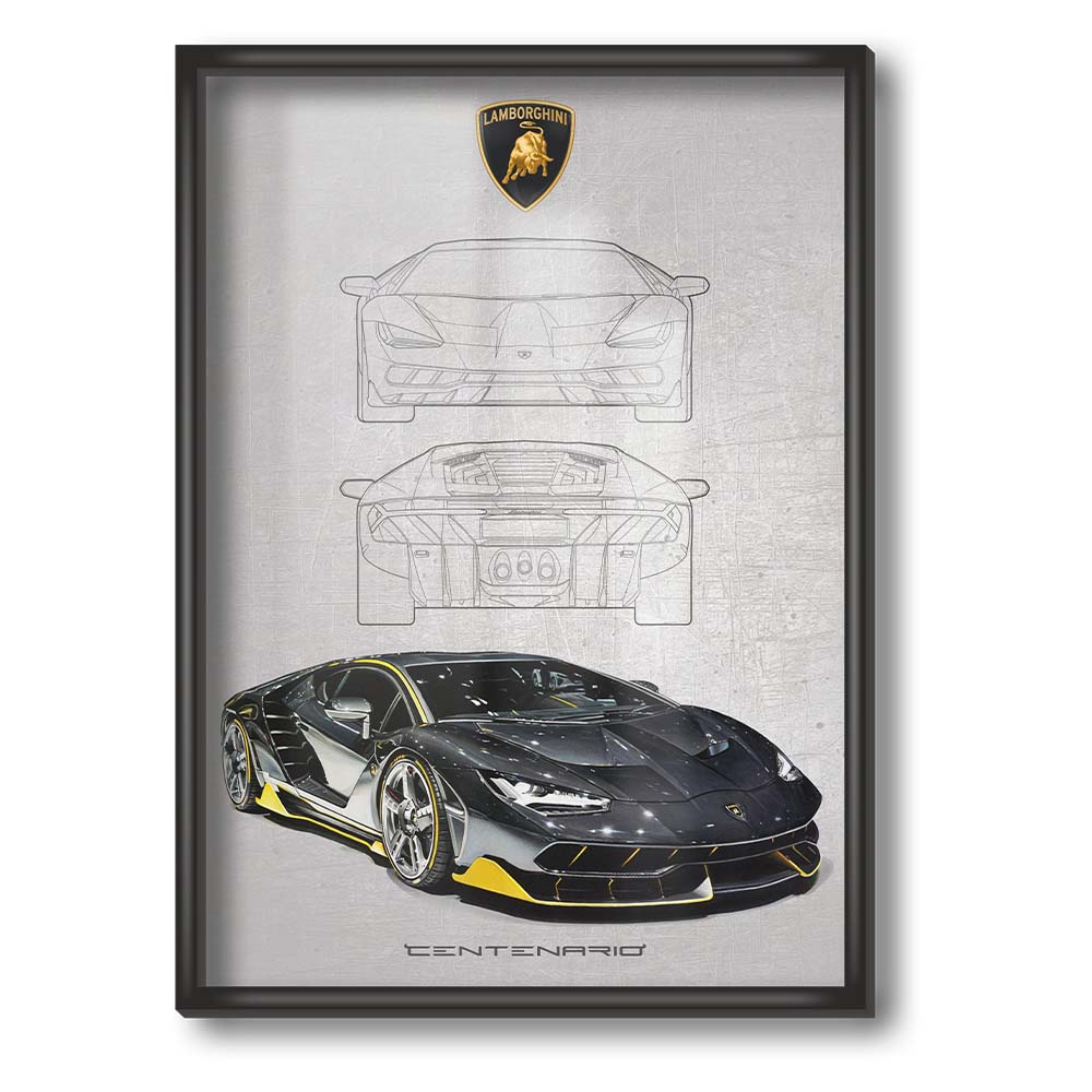 LAMBORGHINI CENTENARIO Poster