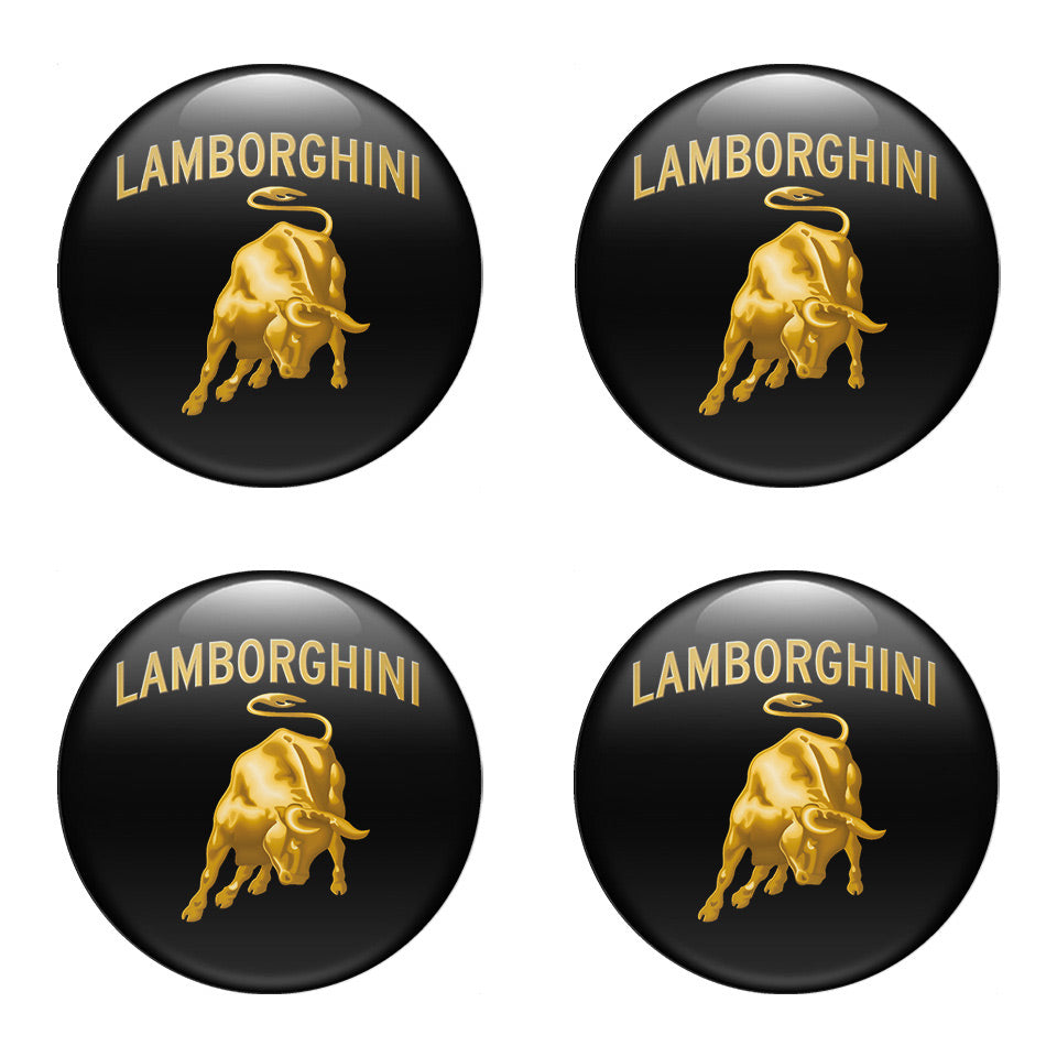 LAMBORGHINI Domed Emblems for Center Caps12