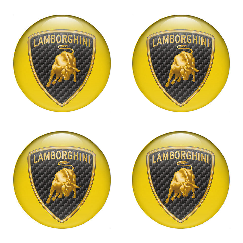 LAMBORGHINI Domed Emblems for Center Caps36