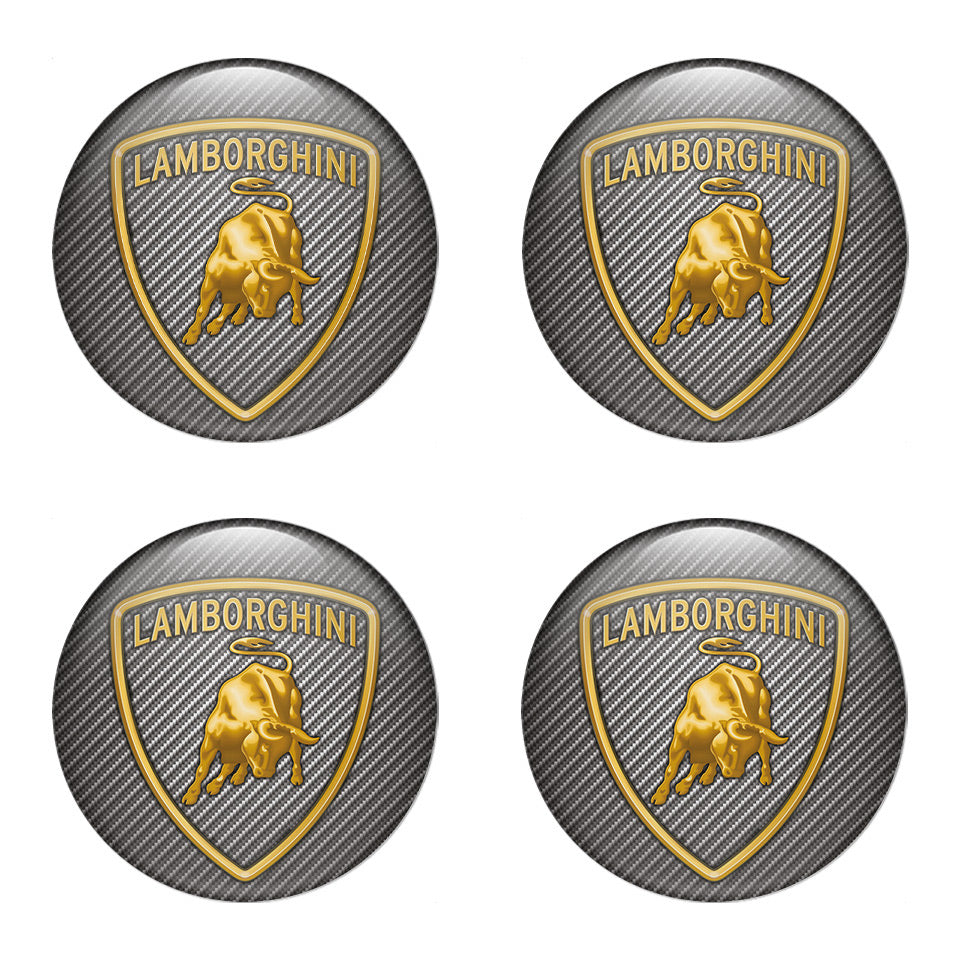 LAMBORGHINI Domed Emblems for Center Caps6