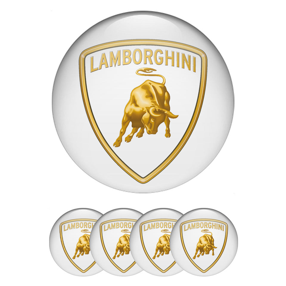 LAMBORGHINI Domed Emblems for Center Caps9