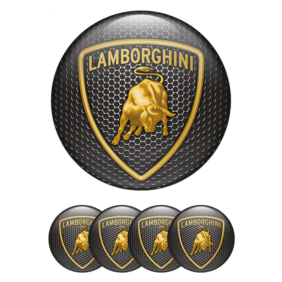 LAMBORGHINI Emblems for Wheel Center Caps5