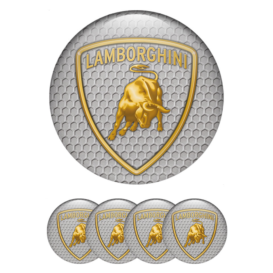 LAMBORGINI Domed Emblems for Center Caps3