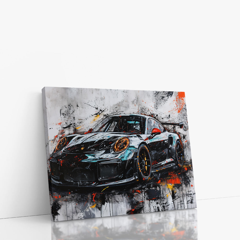 Porsche 911GT3 RC Drawing Canvas