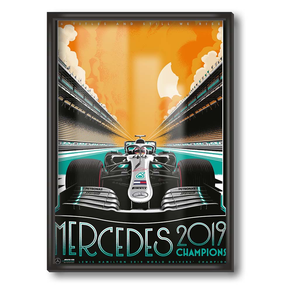 MERCEDES 2019 Poster