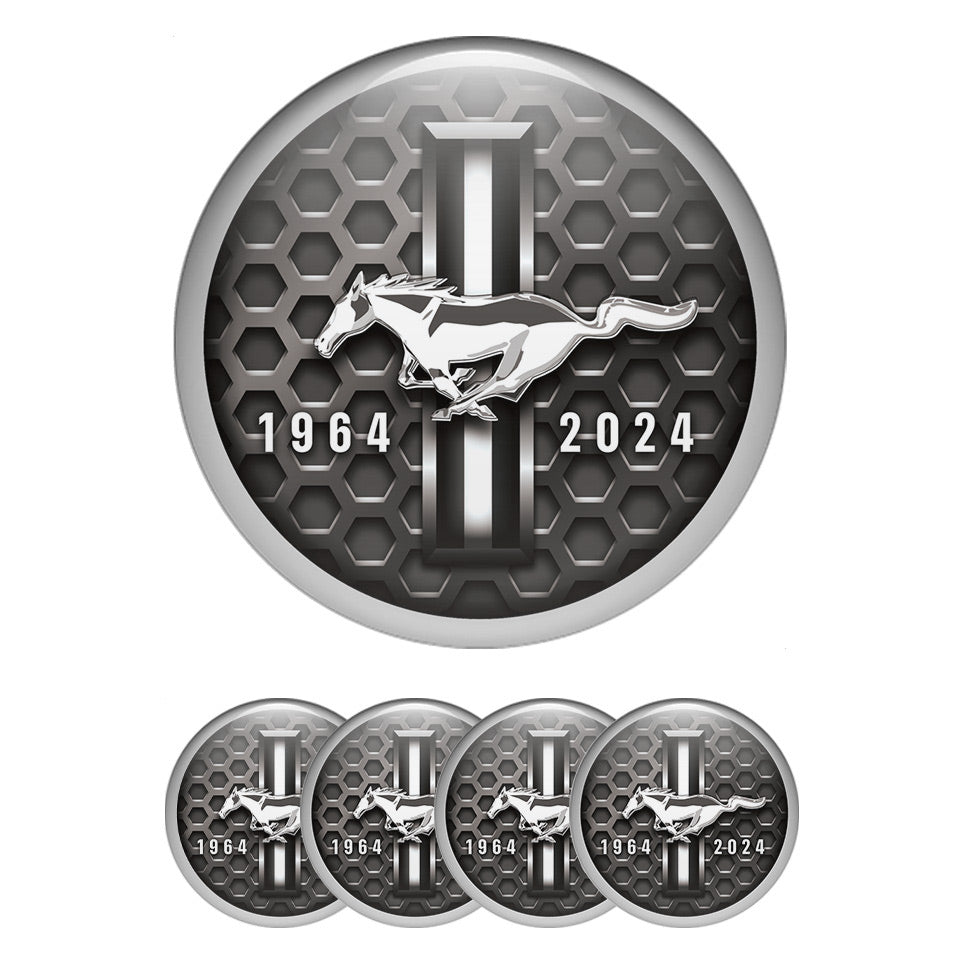 MUSTANG Emblems for Wheel Center Caps20