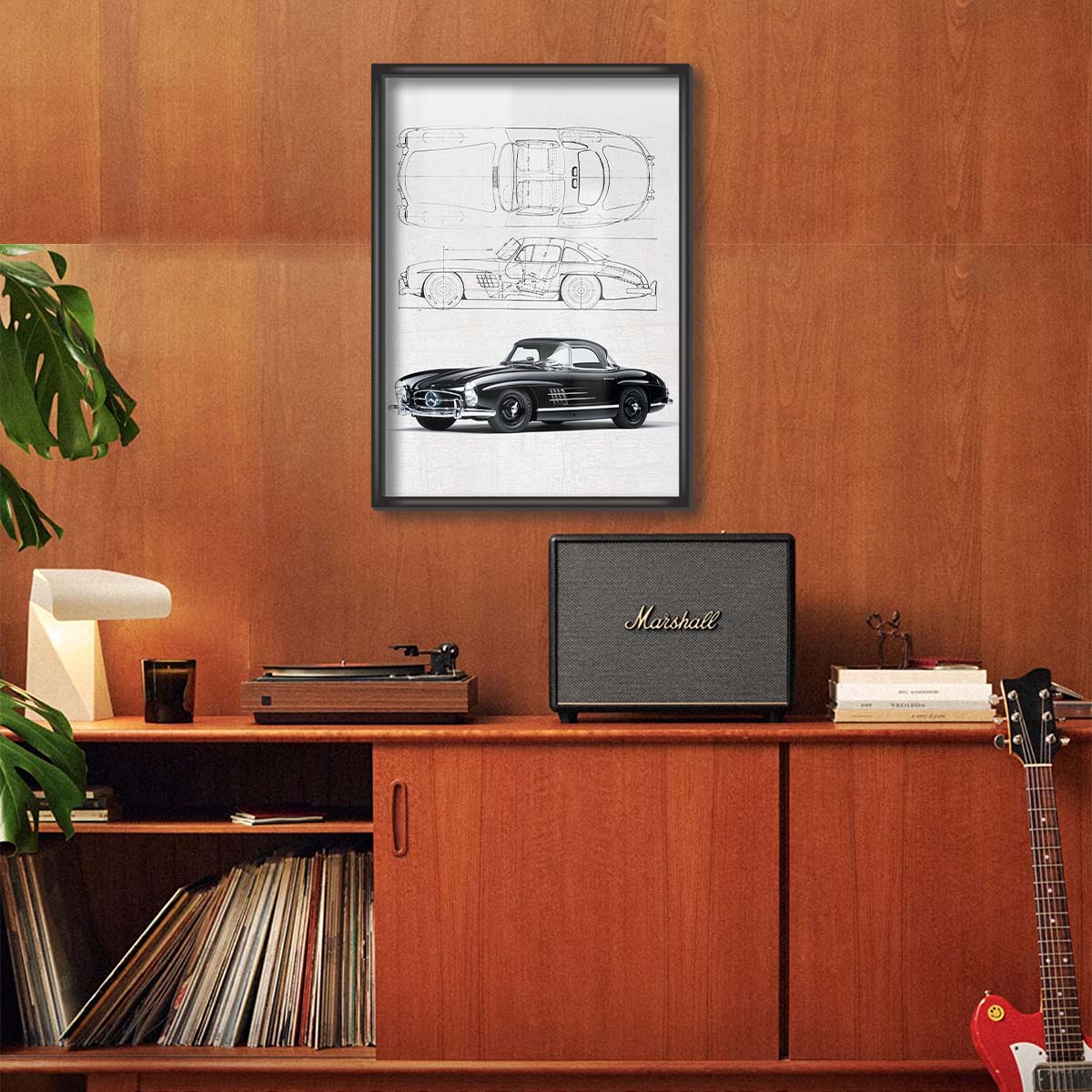 Mercedes-Benz 300 SL  poster