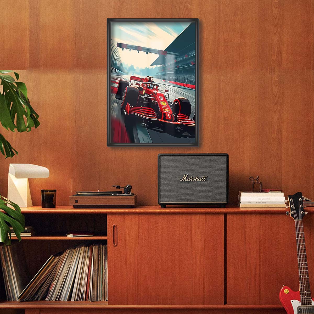 F1 Ferrari Poster