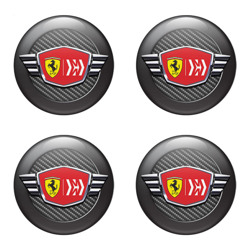 FERRARI Emblems for Wheel Center Caps