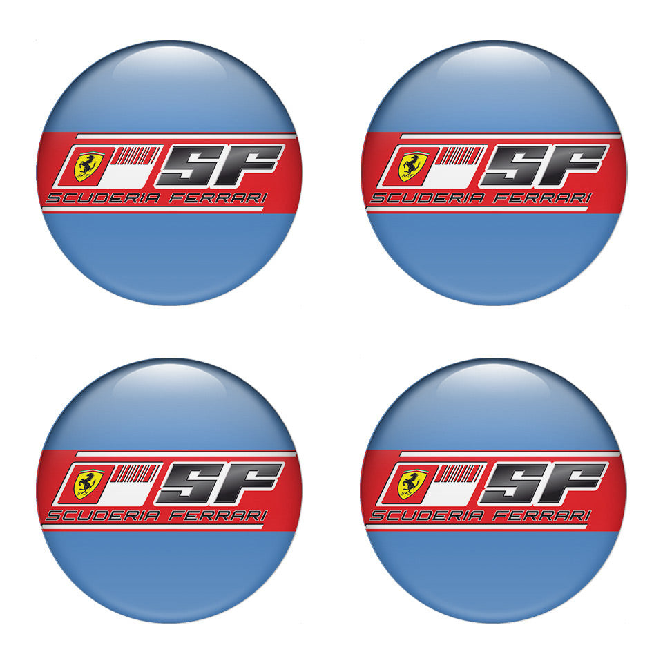 FERRARI Domed Emblems for Center Caps