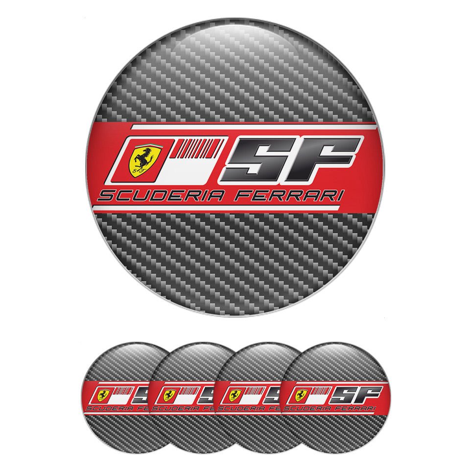 FERRARI Domed Emblems for Center Caps