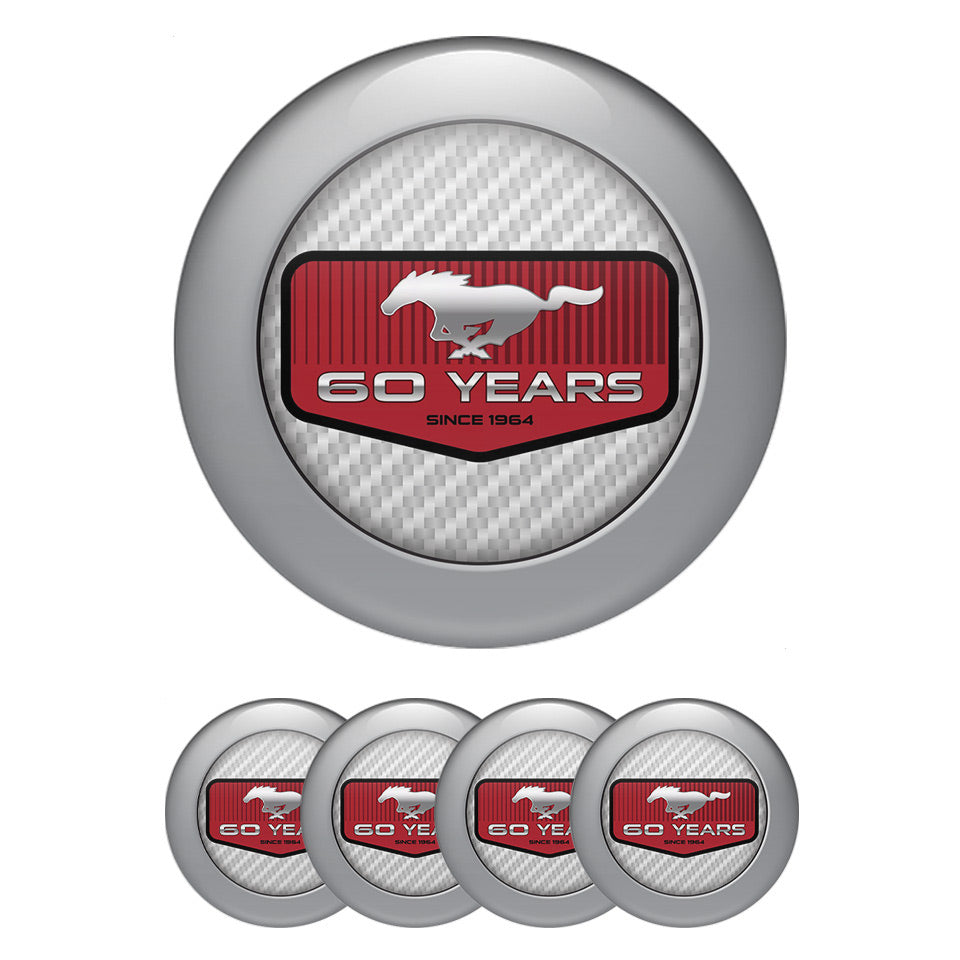 MUSTANG Domed Emblems for Center Caps