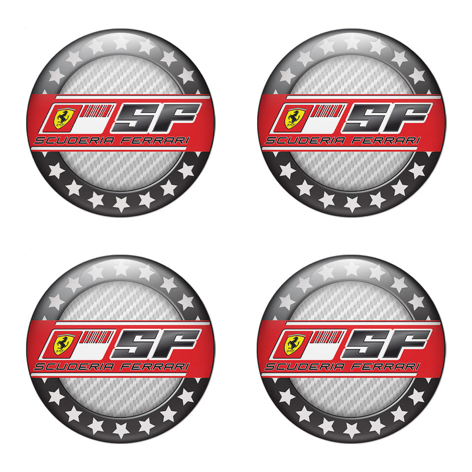 FERRARI Emblems for Wheel Center Caps