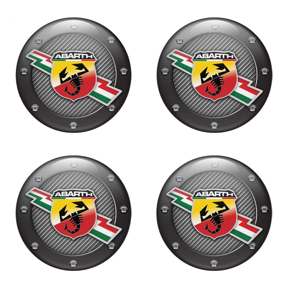 ABARTH Emblems for Wheel Center Caps