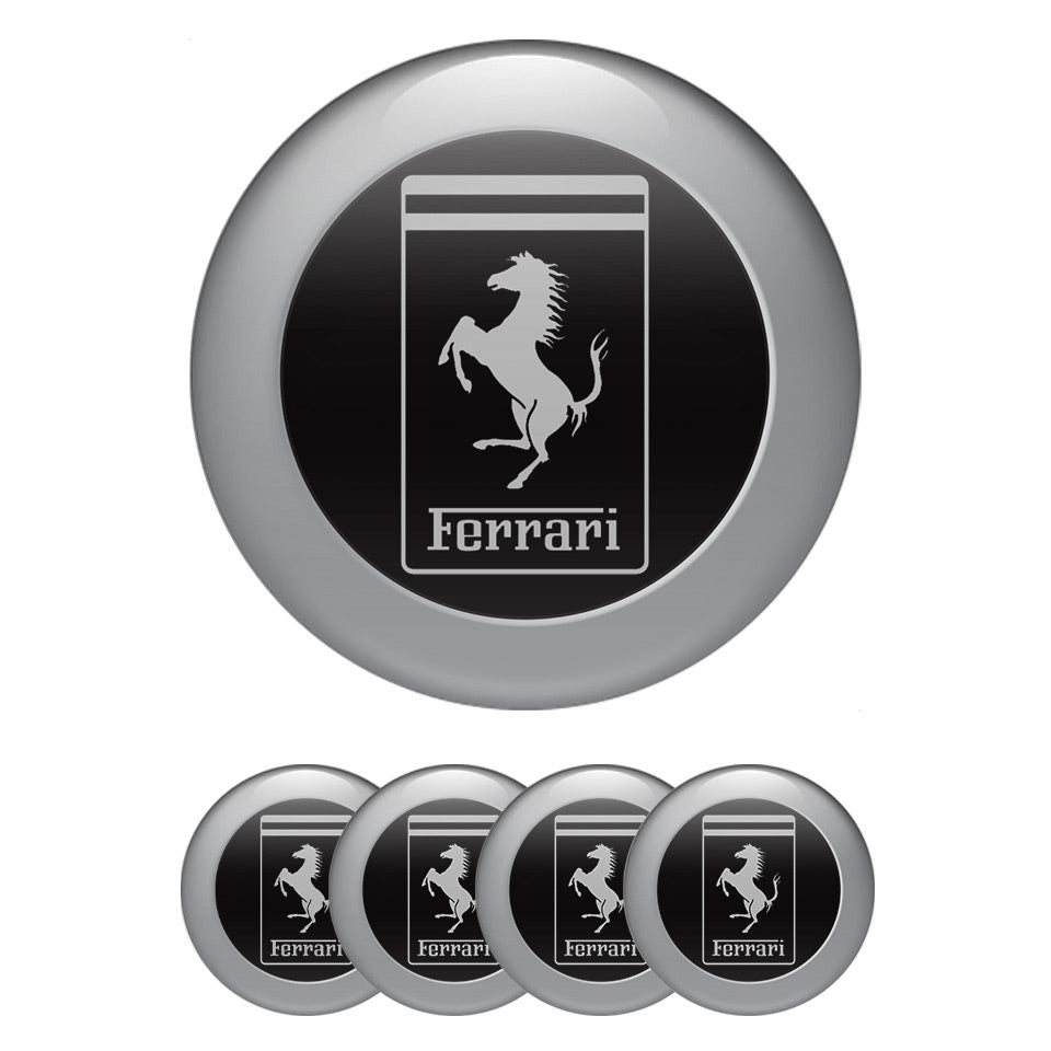 FERRARI Domed Emblems for Center Caps