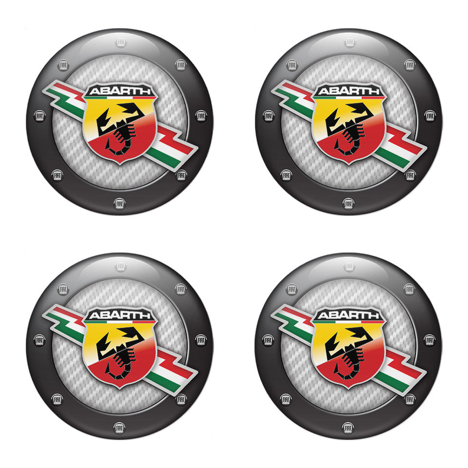 ABARTH Emblems for Wheel Center Caps