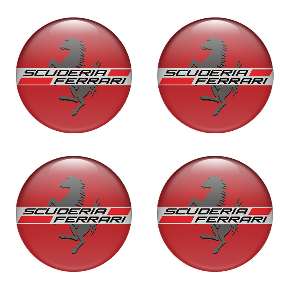 FERRARI Emblems for Wheel Center Caps