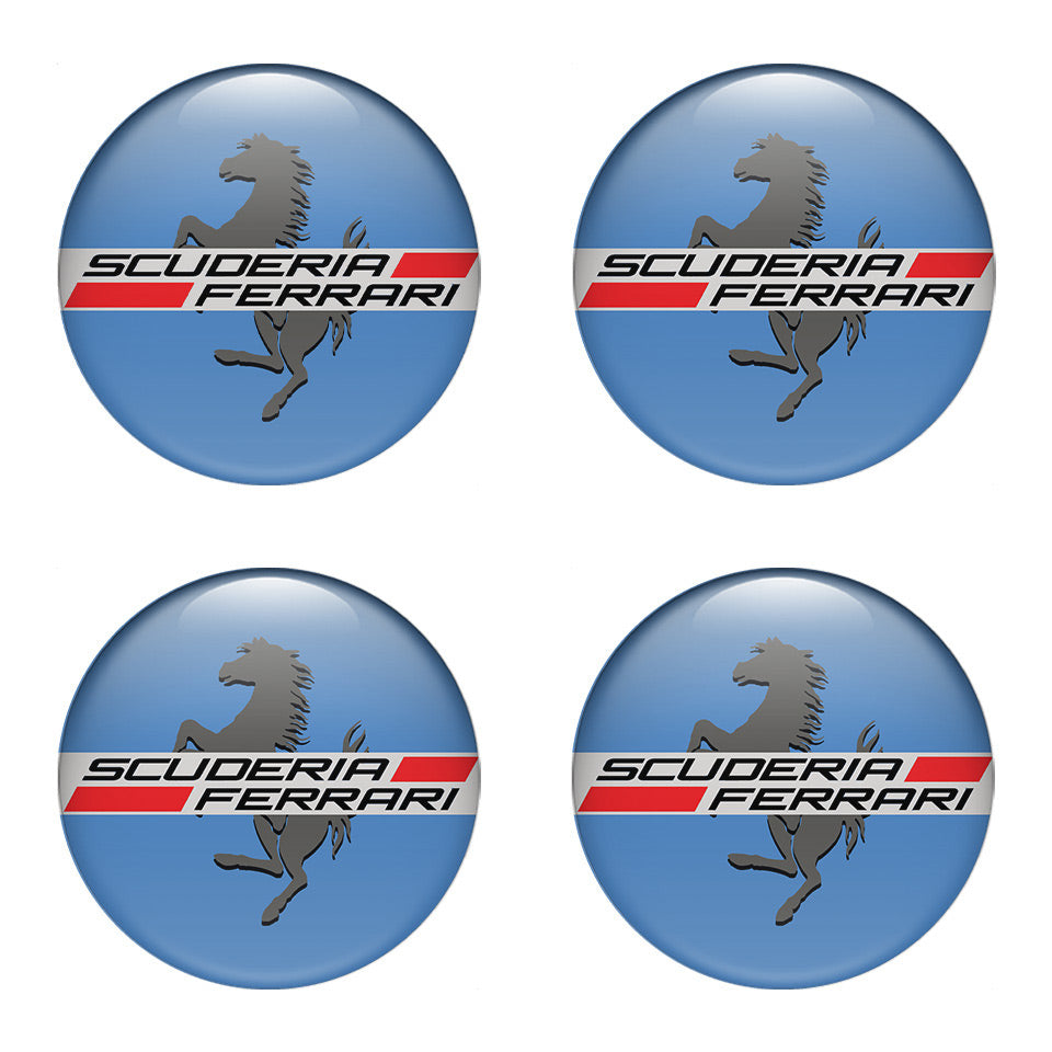 FERRARI Domed Emblems for Center Caps